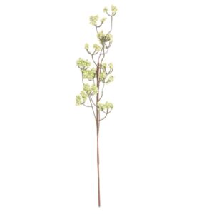 Sztuczna gałązka ozdobna z kulkami 60cm TY66-24277